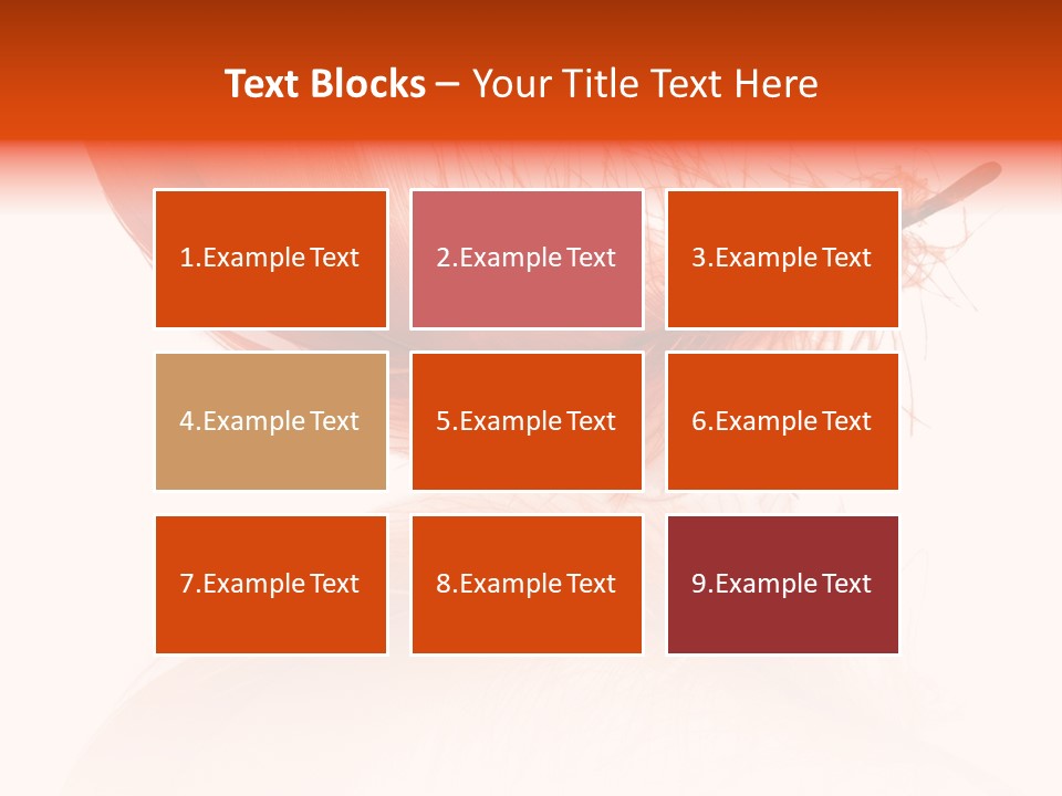 Night Bird Quill PowerPoint Template
