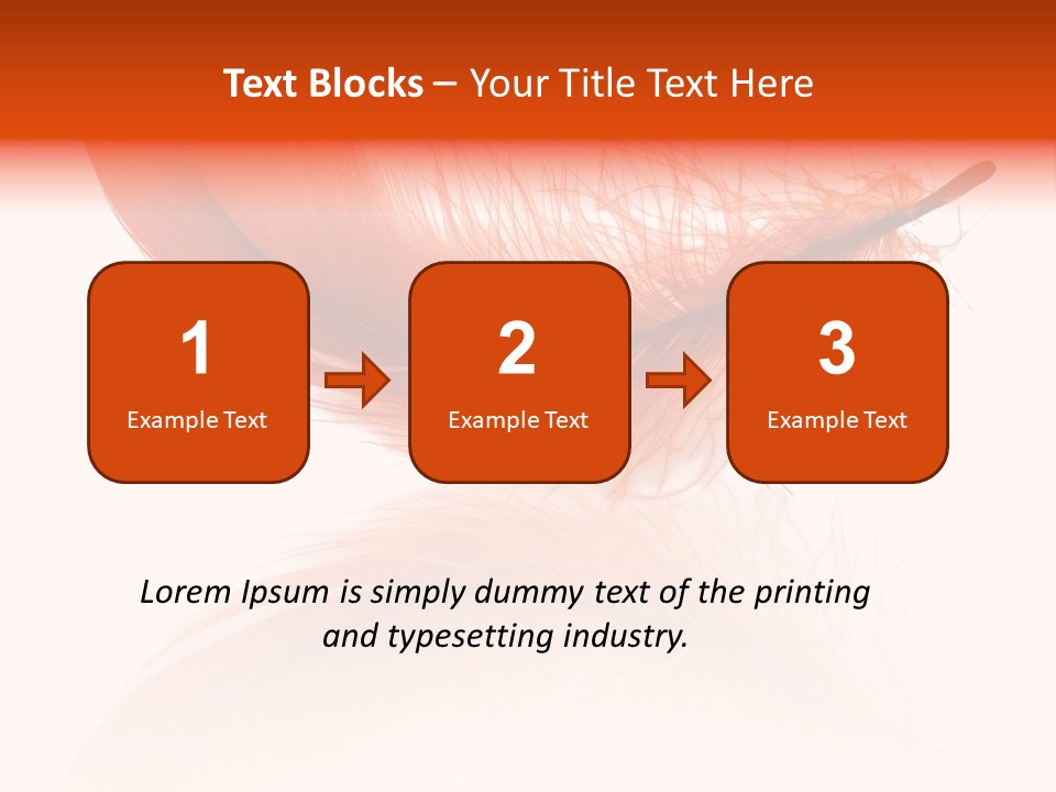 Night Bird Quill PowerPoint Template
