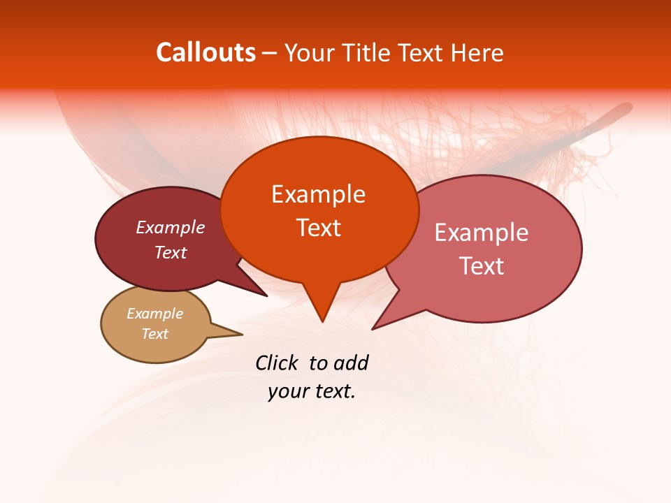 Night Bird Quill PowerPoint Template