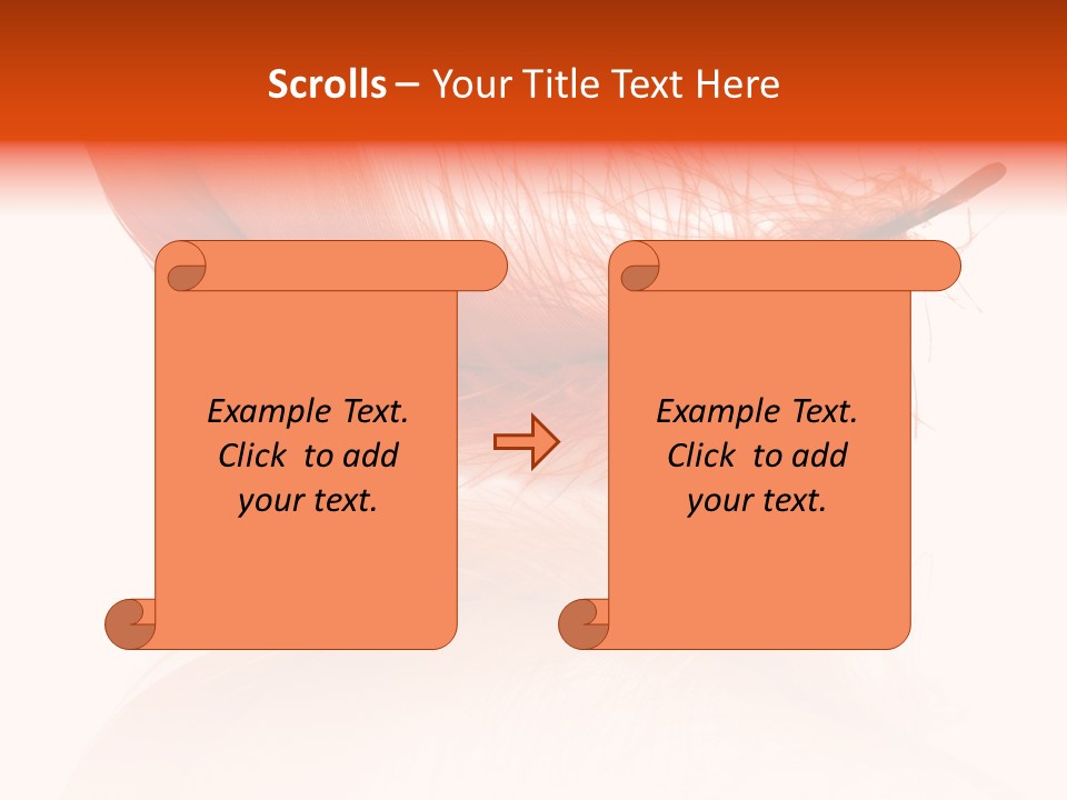 Night Bird Quill PowerPoint Template