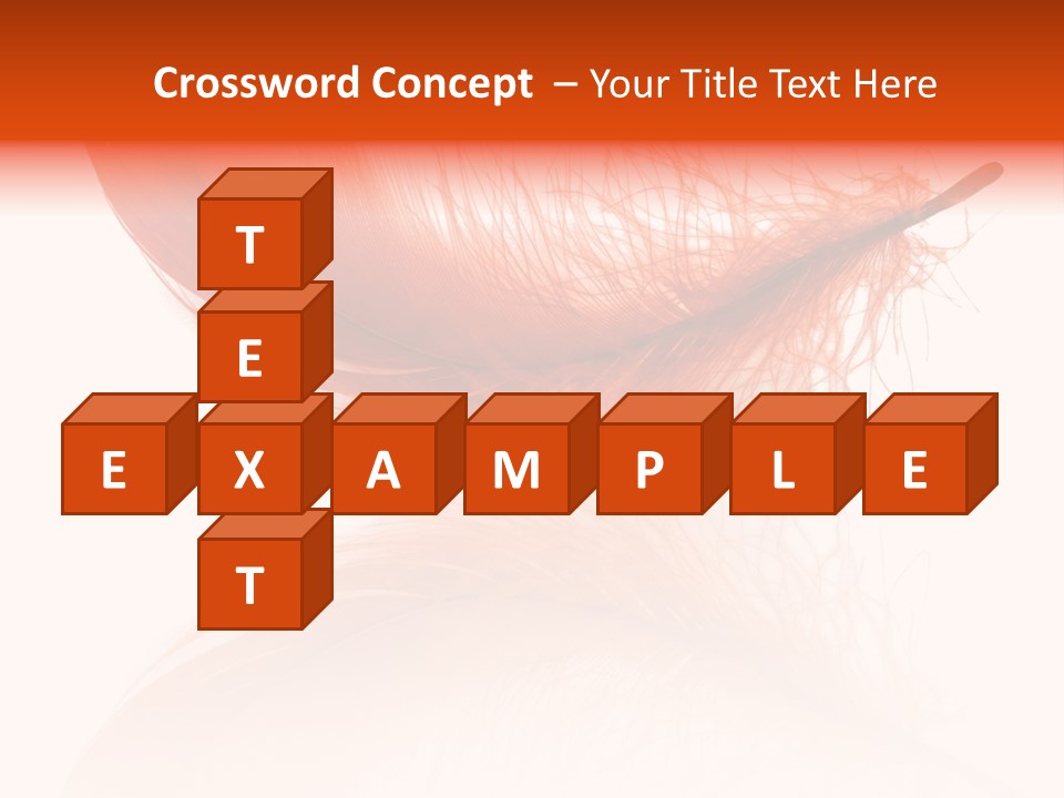 Night Bird Quill PowerPoint Template