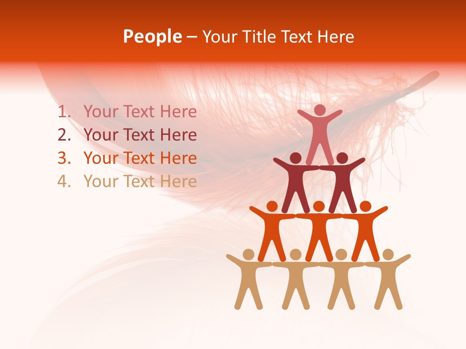 Night Bird Quill PowerPoint Template