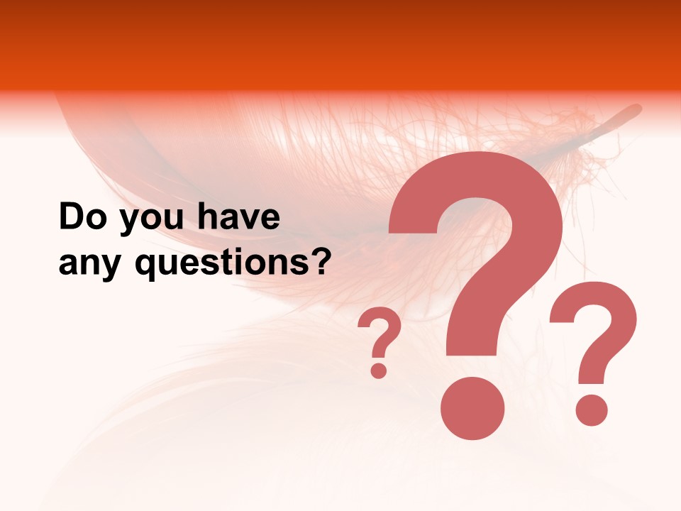 Night Bird Quill PowerPoint Template