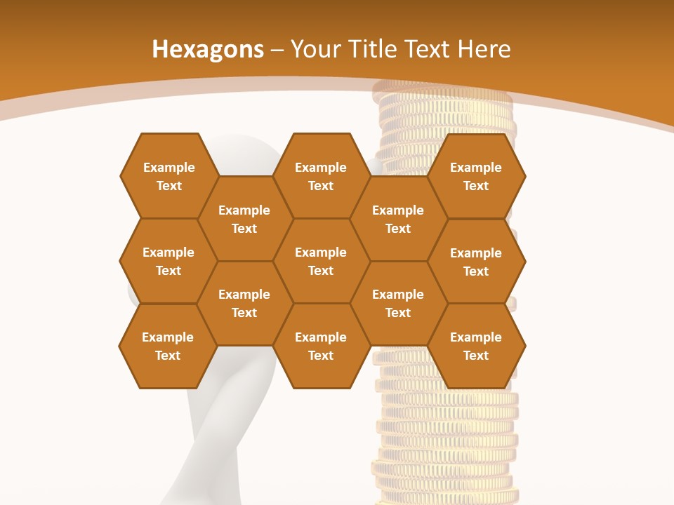 Profile White Profit PowerPoint Template