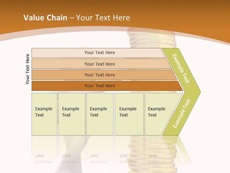 Profile White Profit PowerPoint Template