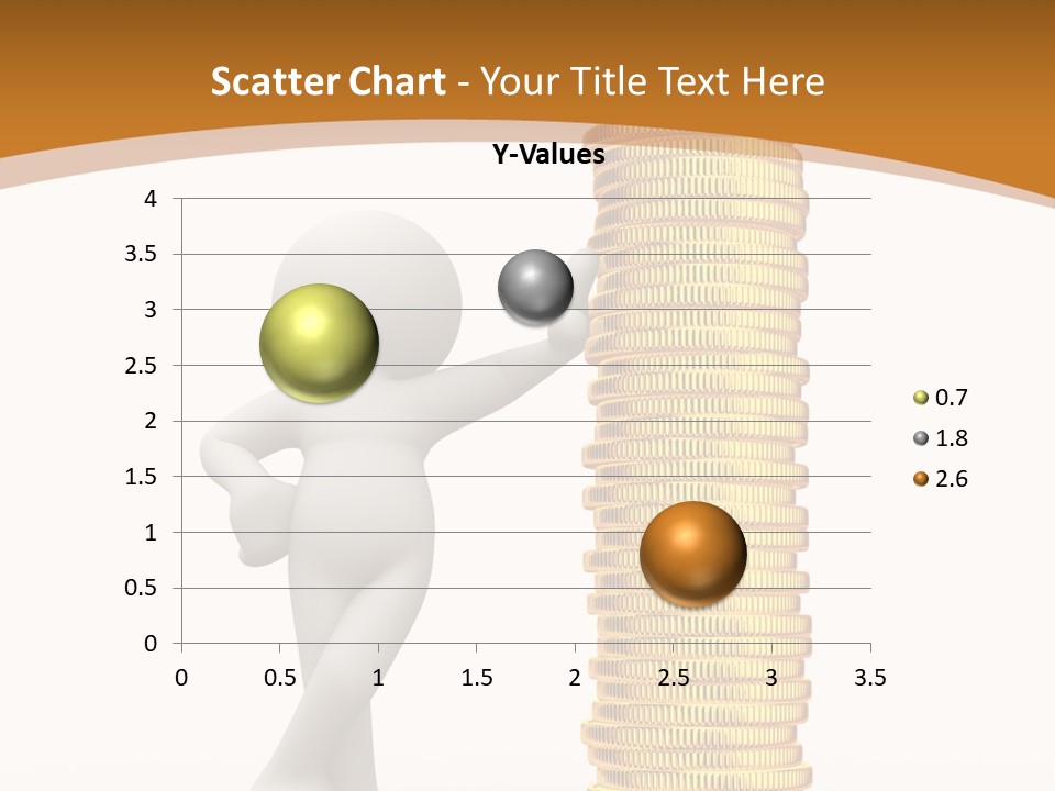 Profile White Profit PowerPoint Template