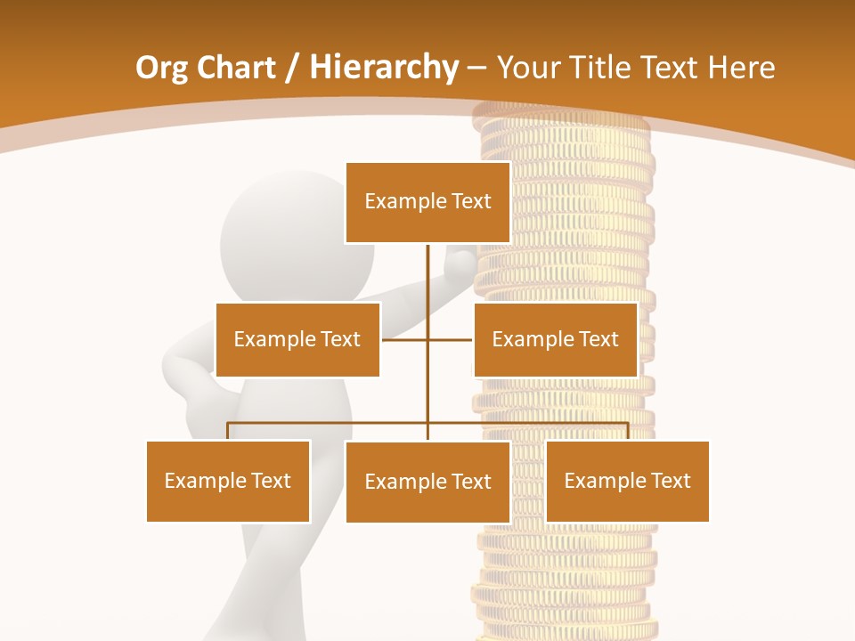 Profile White Profit PowerPoint Template