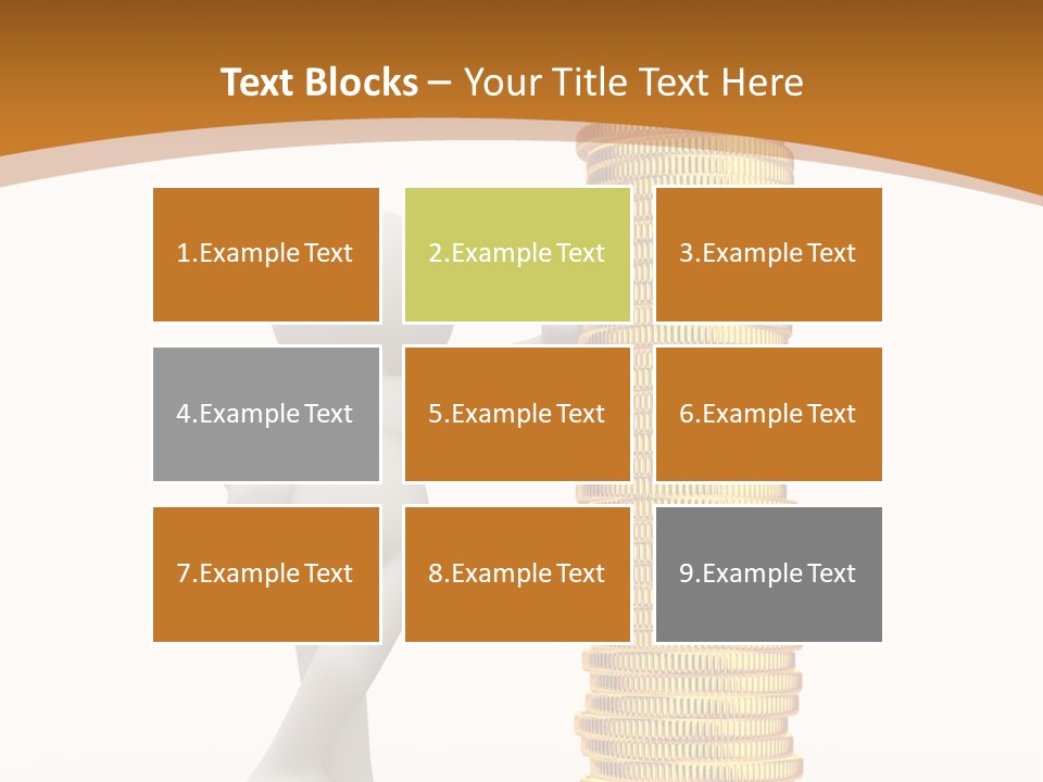 Profile White Profit PowerPoint Template