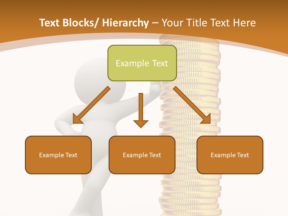 Profile White Profit PowerPoint Template