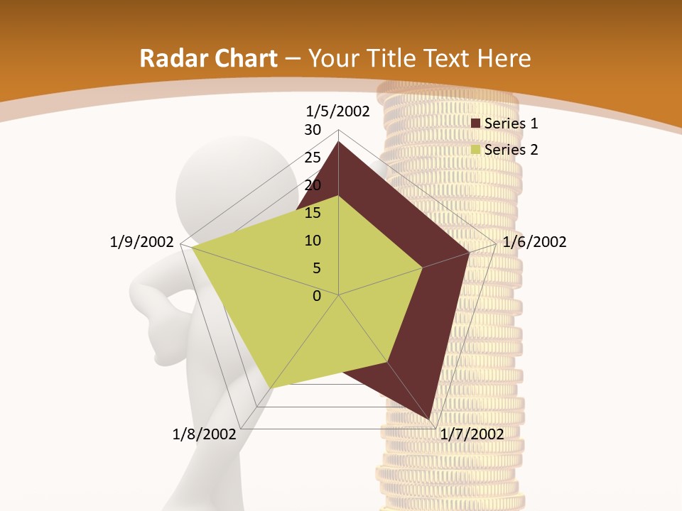 Profile White Profit PowerPoint Template