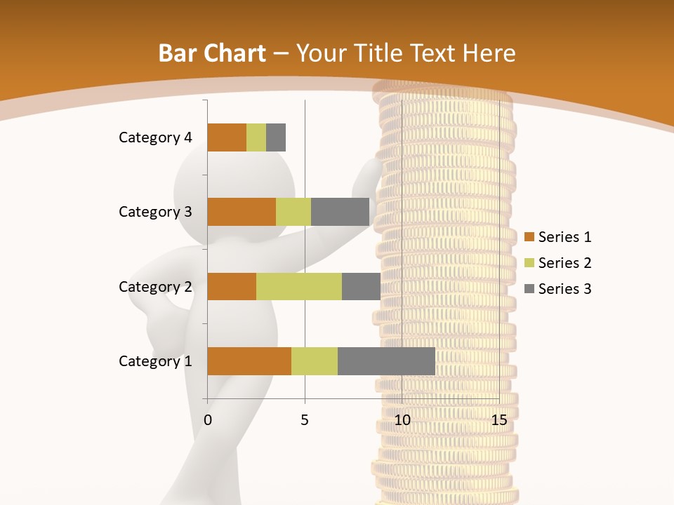 Profile White Profit PowerPoint Template