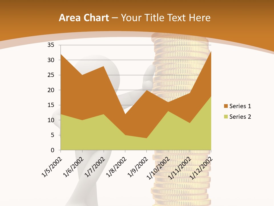 Profile White Profit PowerPoint Template