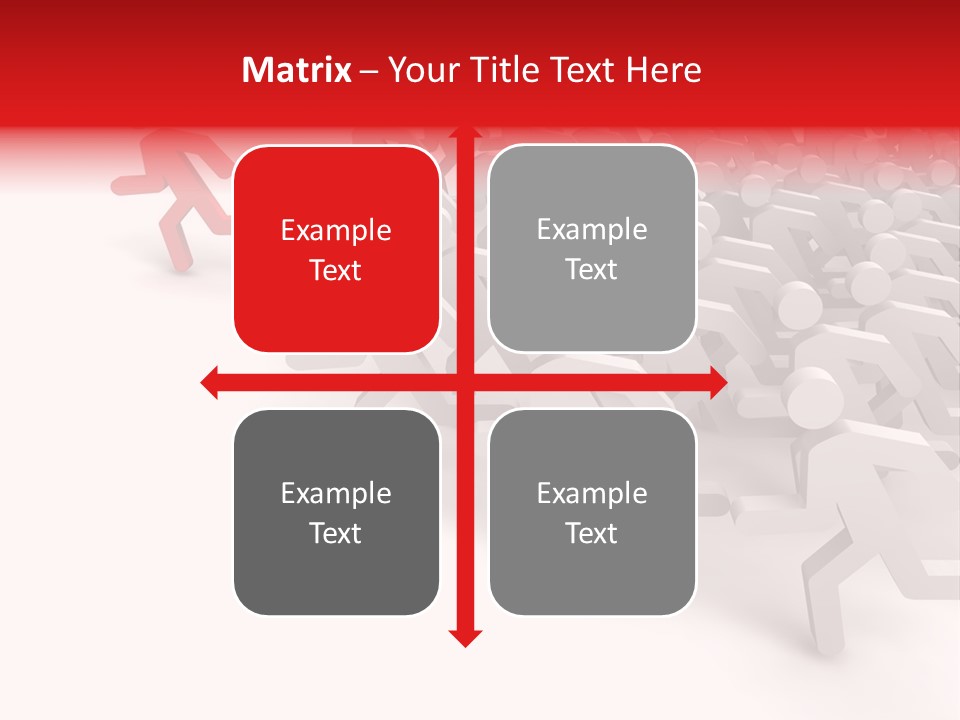 Group People Leadership PowerPoint Template