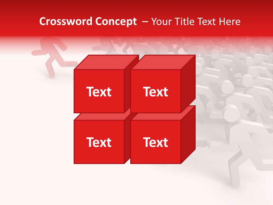 Group People Leadership PowerPoint Template