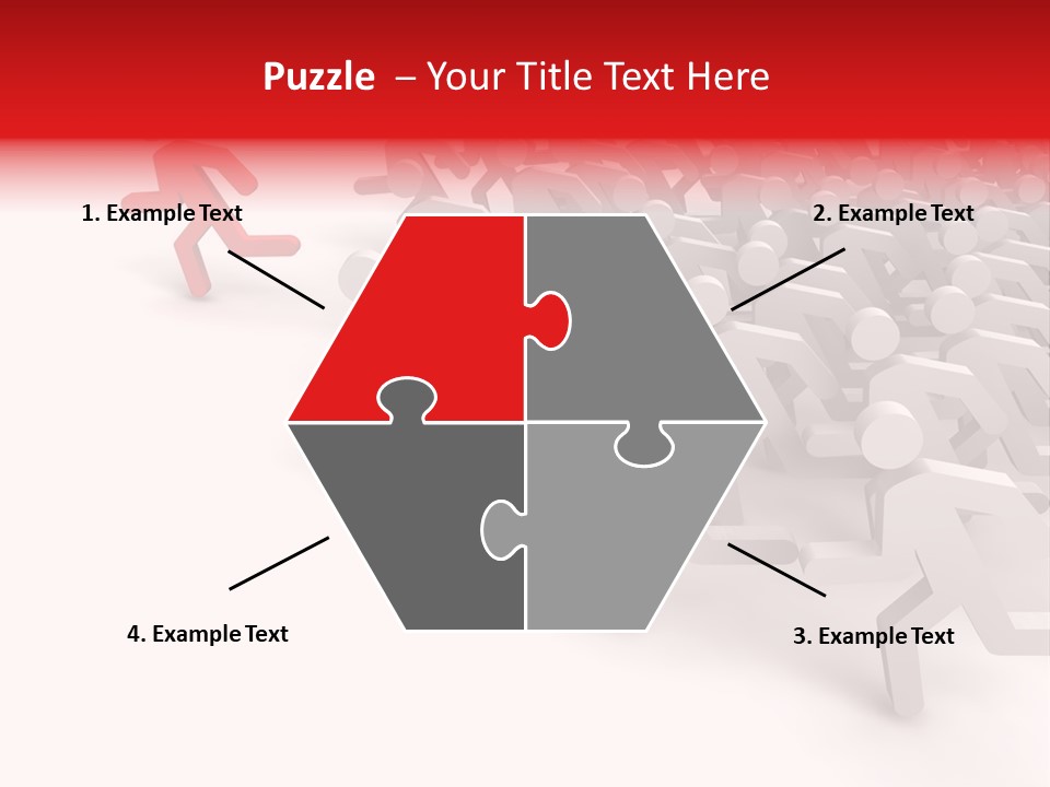 Group People Leadership PowerPoint Template