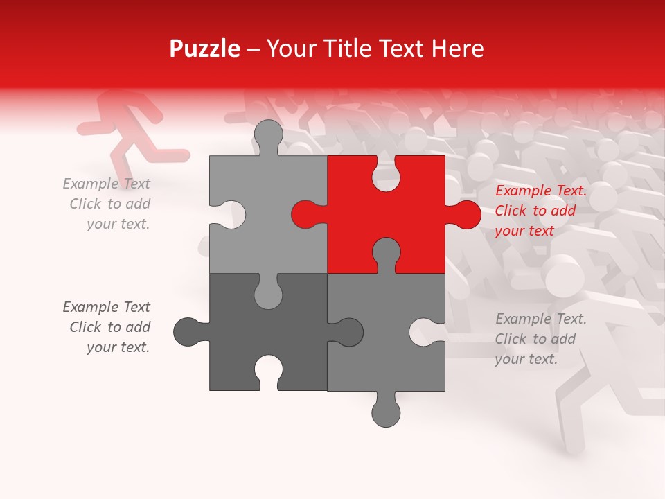 Group People Leadership PowerPoint Template