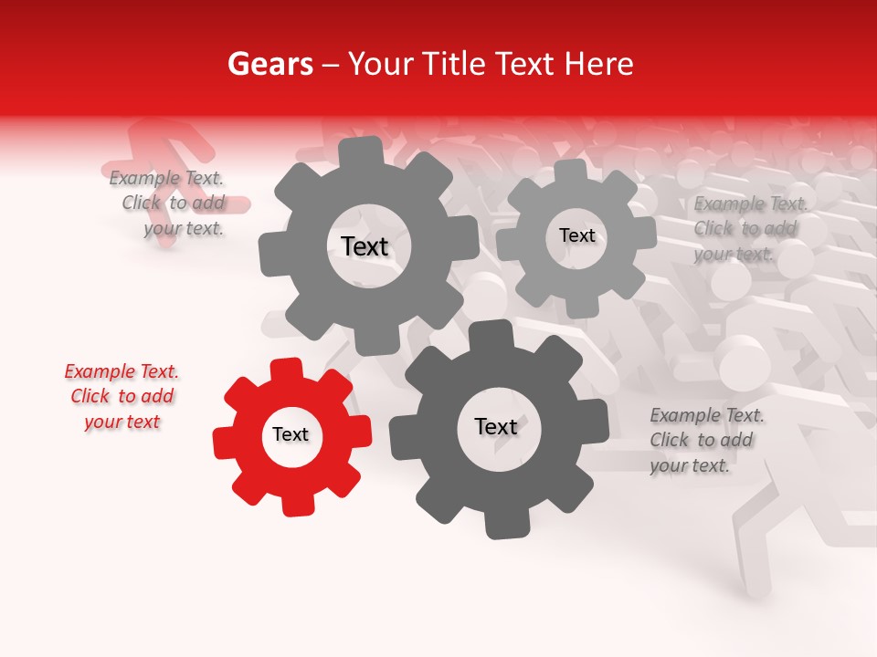 Group People Leadership PowerPoint Template