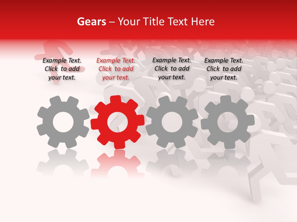 Group People Leadership PowerPoint Template