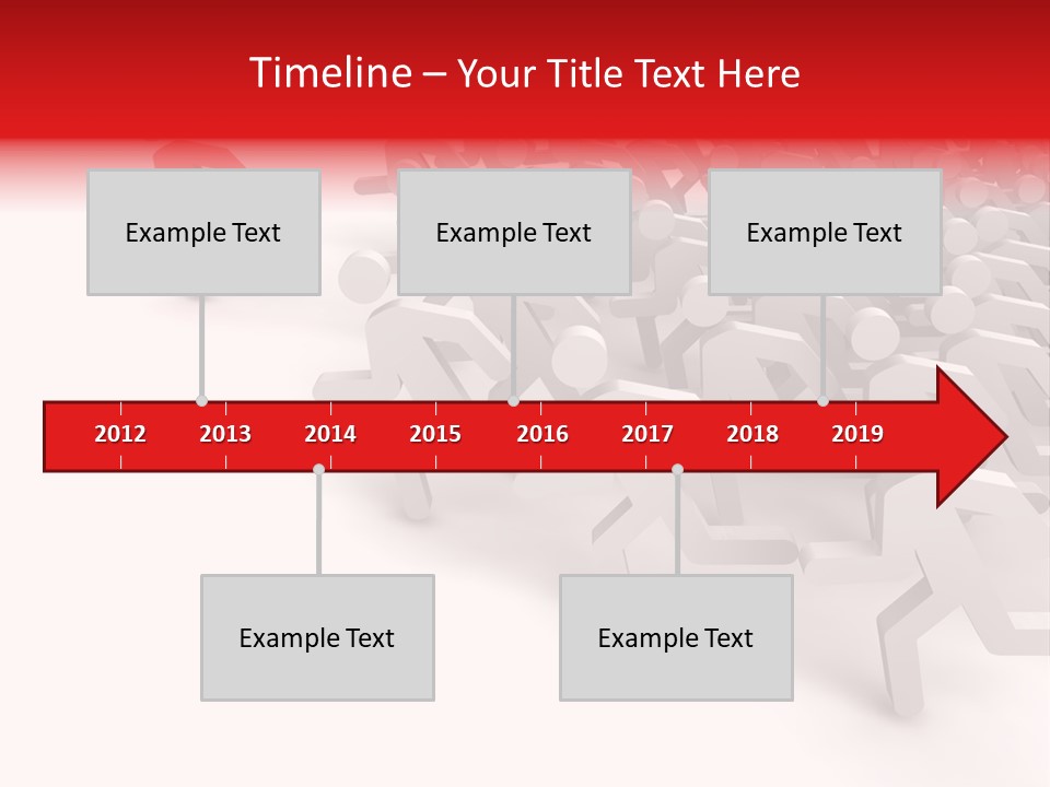 Group People Leadership PowerPoint Template