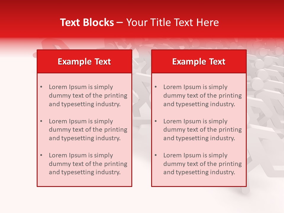 Group People Leadership PowerPoint Template