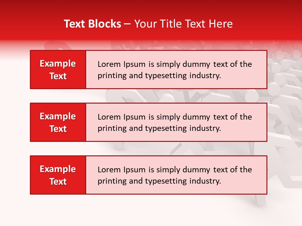 Group People Leadership PowerPoint Template
