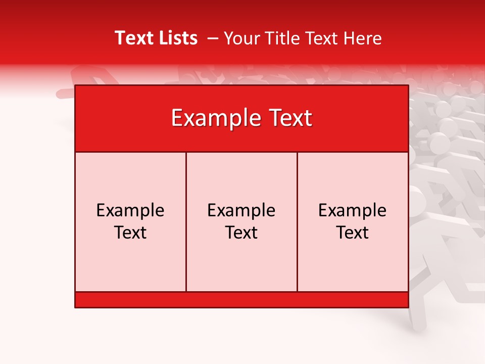 Group People Leadership PowerPoint Template