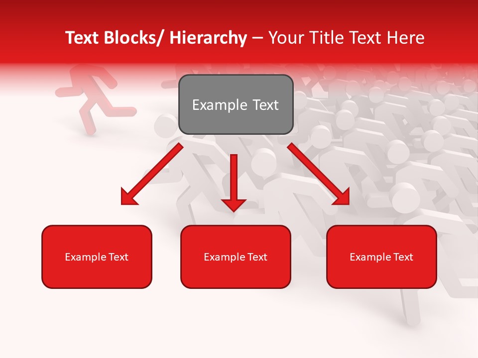 Group People Leadership PowerPoint Template