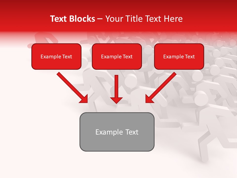 Group People Leadership PowerPoint Template