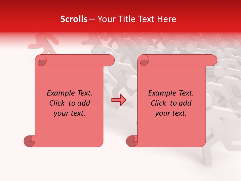 Group People Leadership PowerPoint Template
