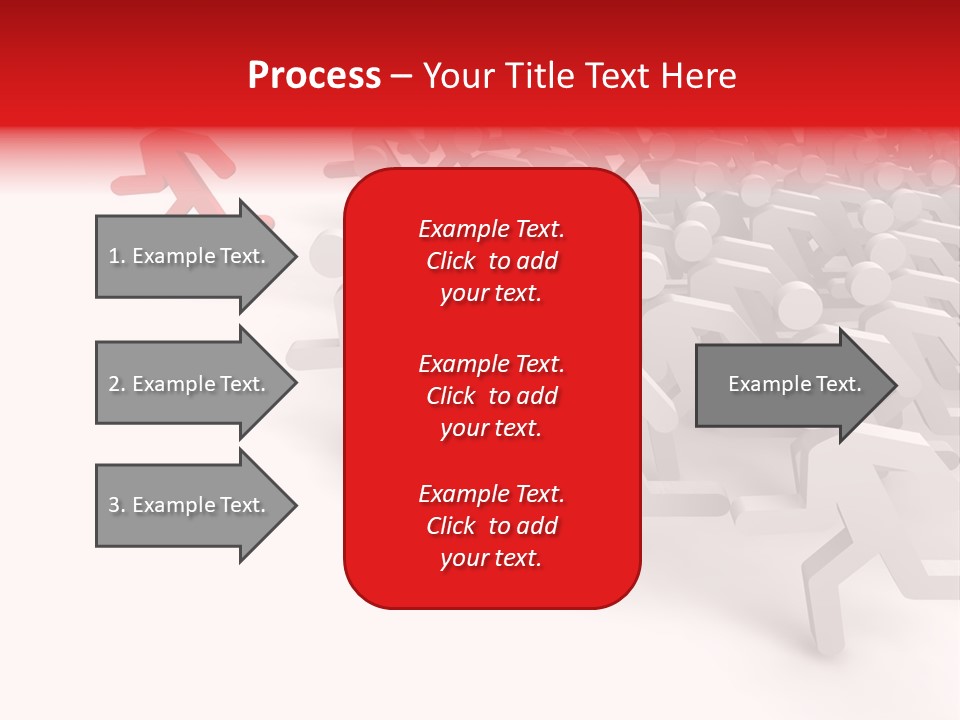 Group People Leadership PowerPoint Template