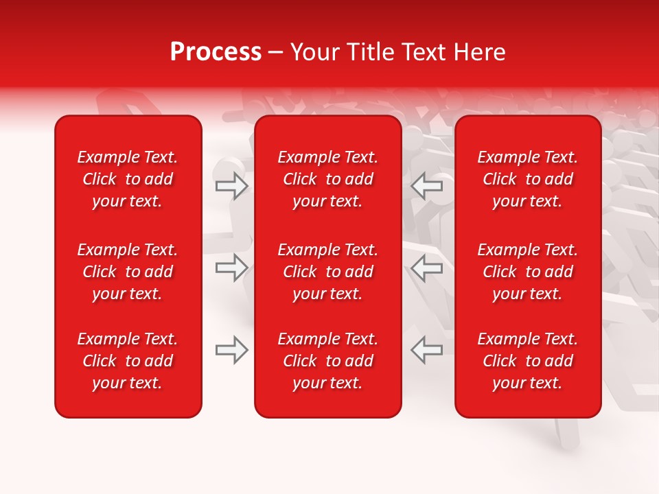 Group People Leadership PowerPoint Template