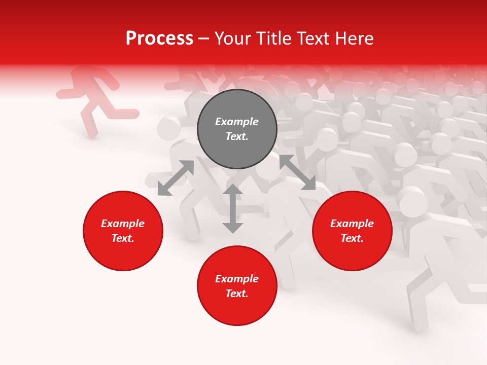 Group People Leadership PowerPoint Template