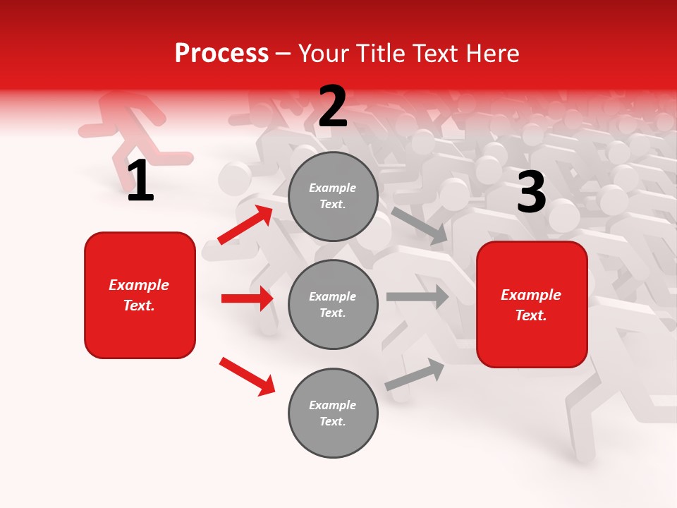 Group People Leadership PowerPoint Template