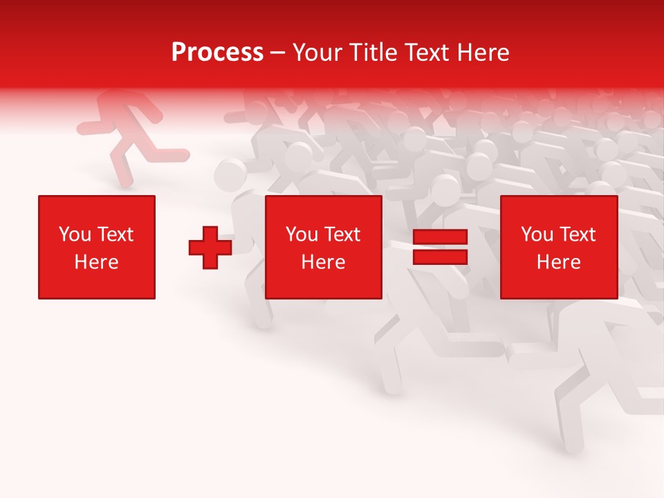Group People Leadership PowerPoint Template