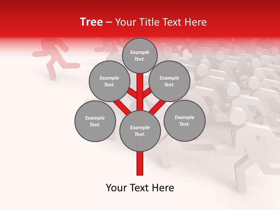 Group People Leadership PowerPoint Template