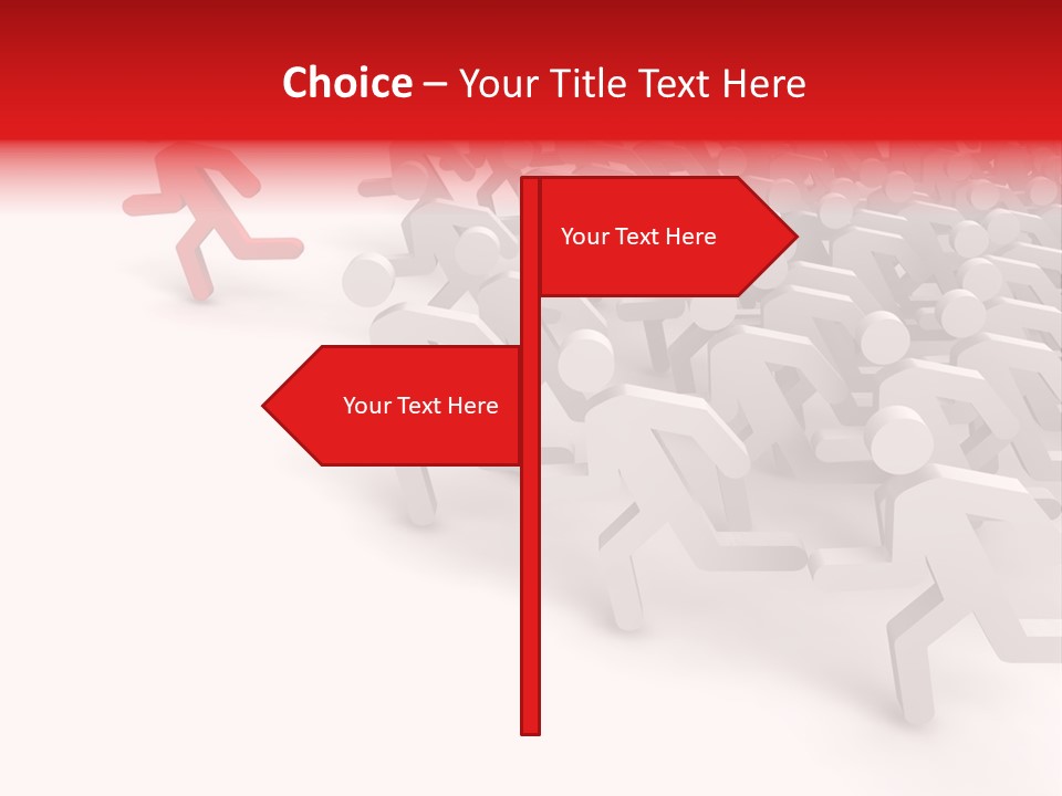 Group People Leadership PowerPoint Template