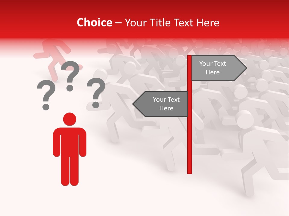 Group People Leadership PowerPoint Template