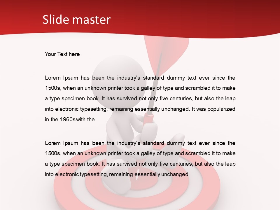 Symbol Performance Winner PowerPoint Template