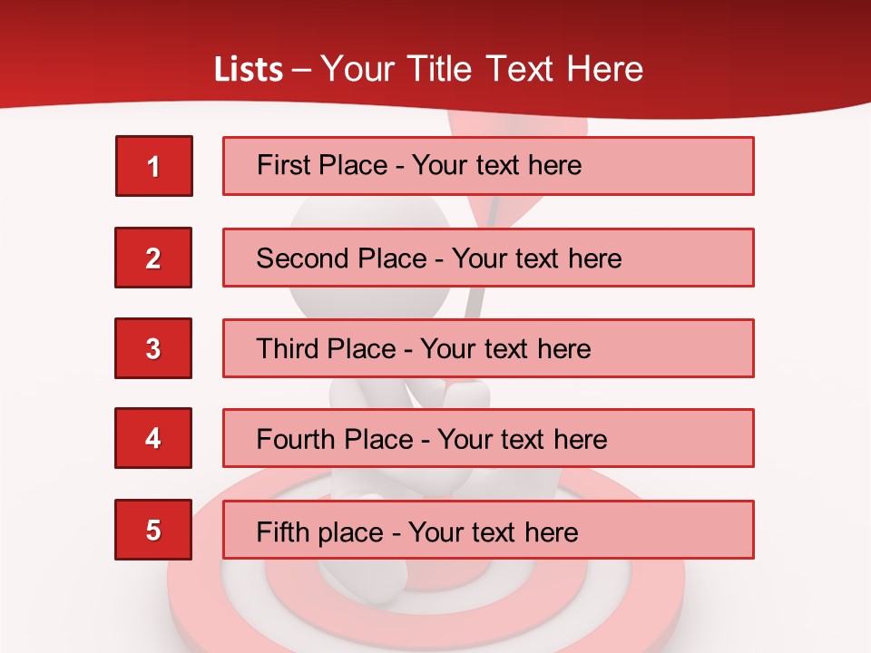 Symbol Performance Winner PowerPoint Template