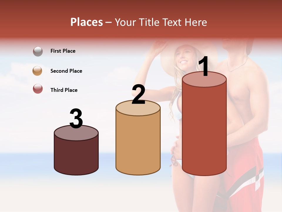 Lover Beautiful Summer PowerPoint Template