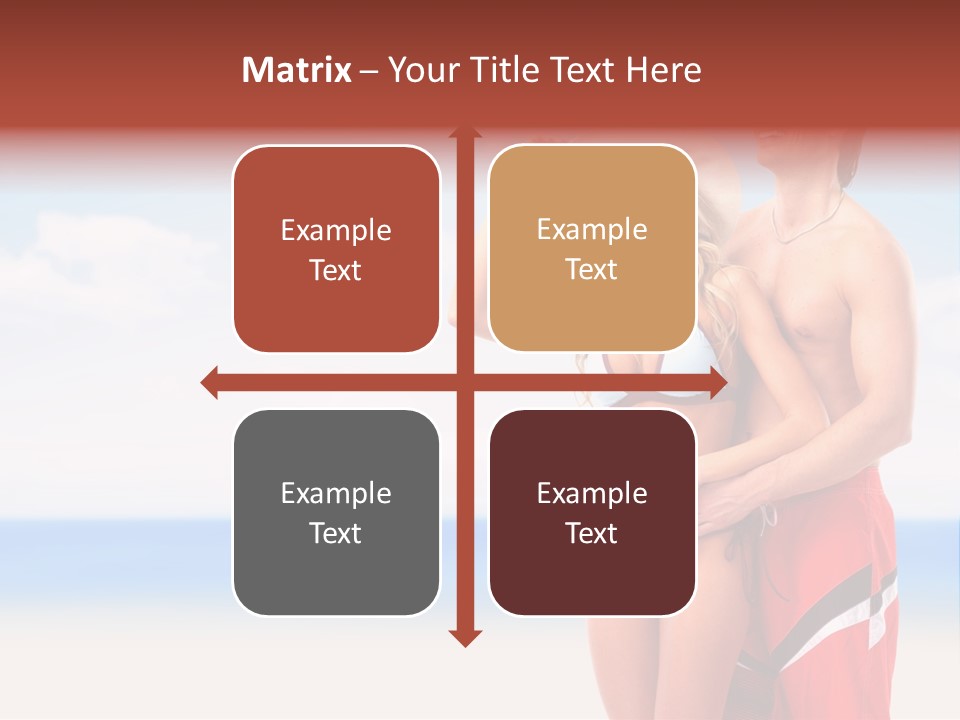 Lover Beautiful Summer PowerPoint Template