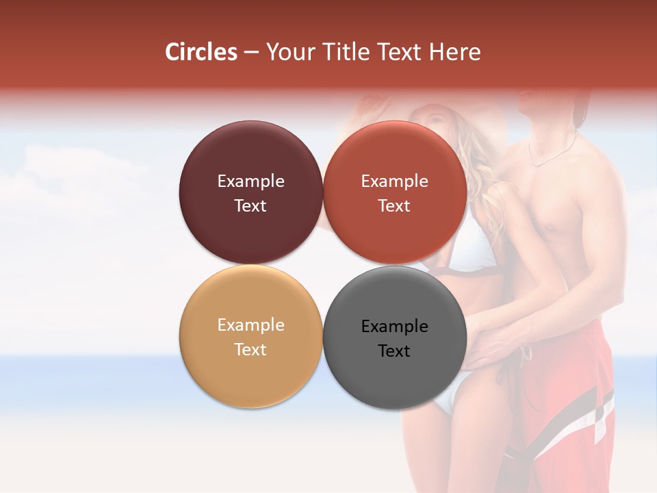 Lover Beautiful Summer PowerPoint Template