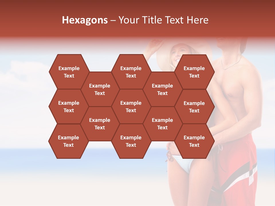 Lover Beautiful Summer PowerPoint Template