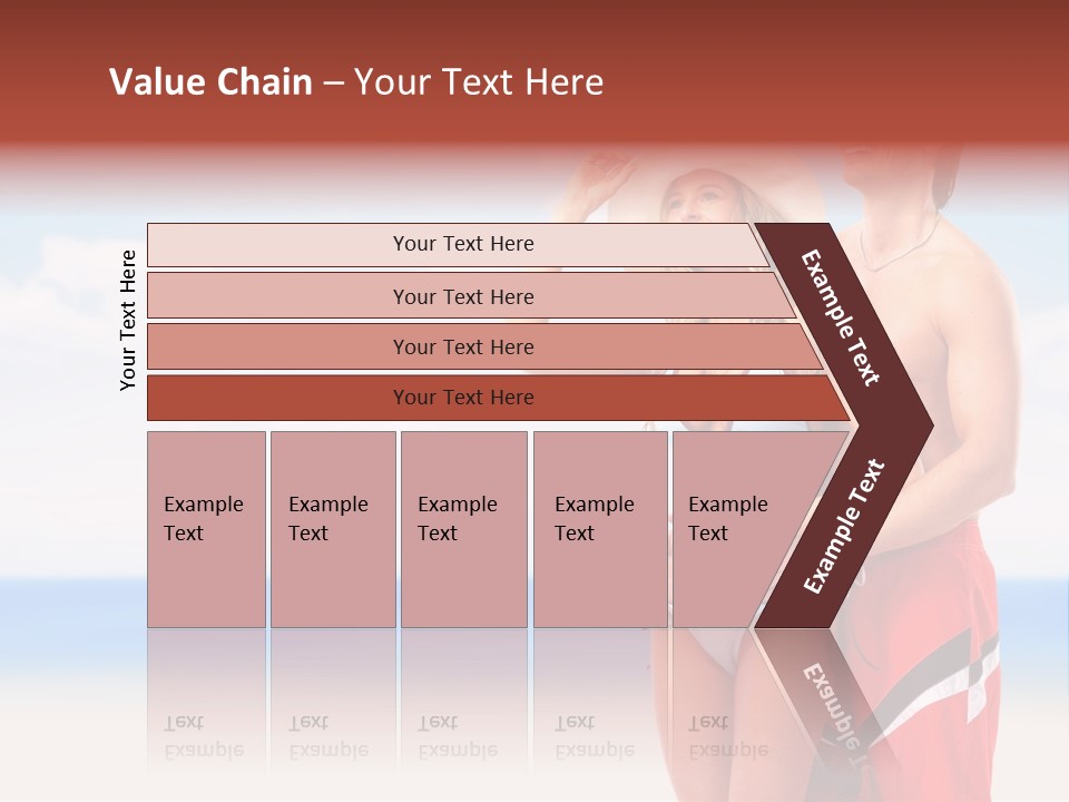 Lover Beautiful Summer PowerPoint Template