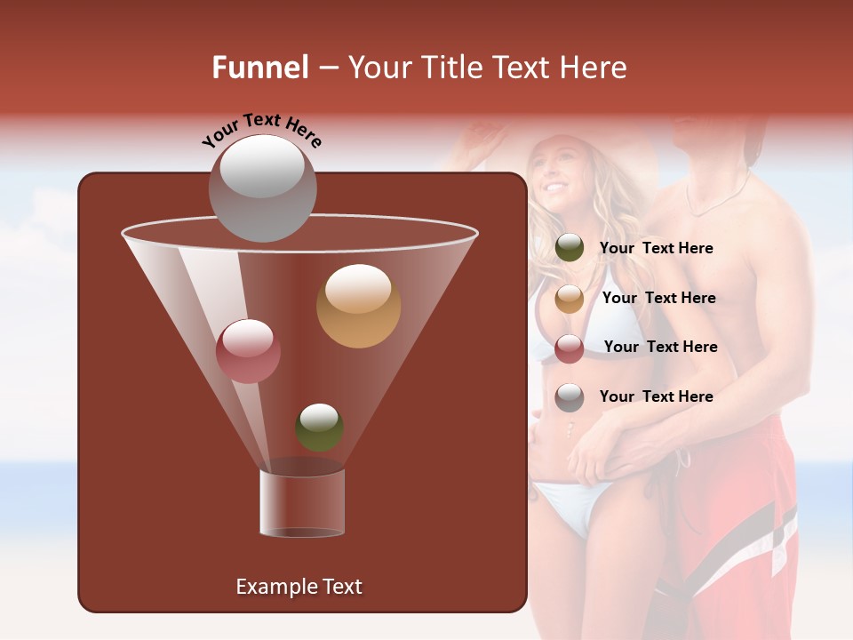 Lover Beautiful Summer PowerPoint Template