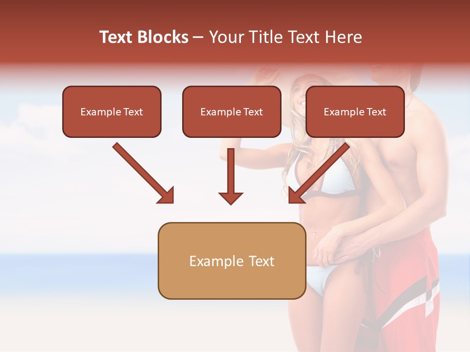 Lover Beautiful Summer PowerPoint Template