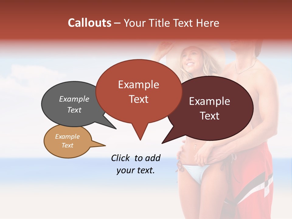 Lover Beautiful Summer PowerPoint Template