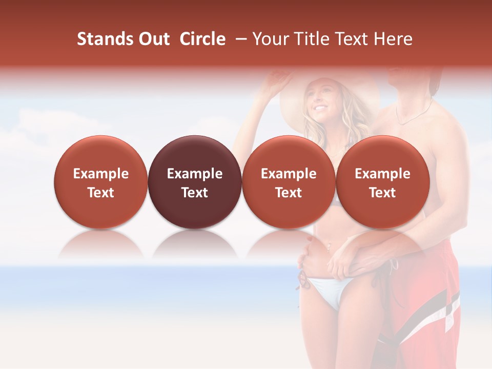 Lover Beautiful Summer PowerPoint Template