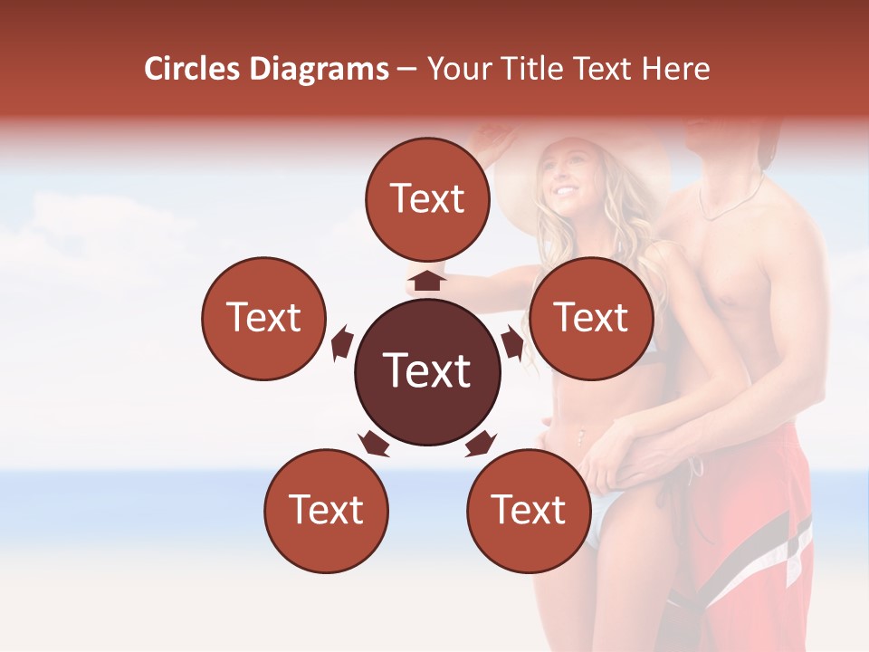 Lover Beautiful Summer PowerPoint Template