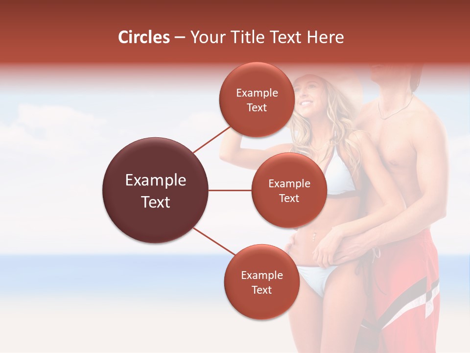 Lover Beautiful Summer PowerPoint Template